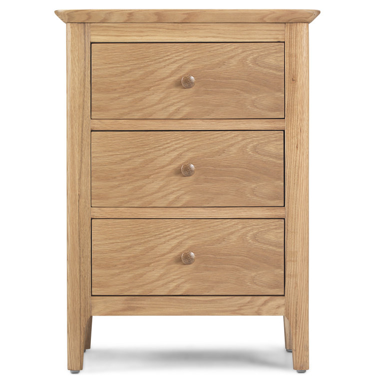 Gracie Oaks Westley Solid Wood Bedside Table & Reviews Wayfair.co.uk
